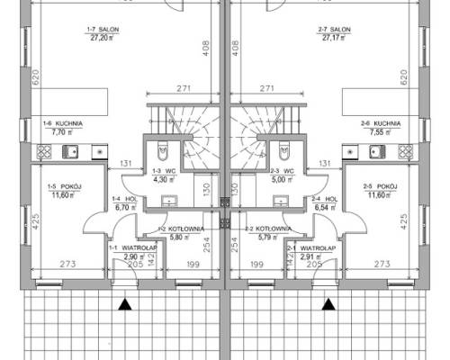 Nowe Domy w zabudowie bliźniaczej - rynek pierwotny