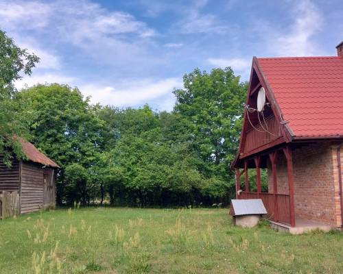 SPRZEDAM DOM Z DZIAŁKĄ NA MAZURACH